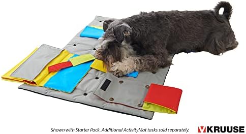 Kruuse Buster ActivityMat Task – Mouse Trap (Level 3) – Advanced Puzzle Attachment for Buster ActivityMat – Interactive Dog Enrichment Toy for Mental Stimulation & Training