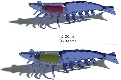 Playology Cat Toys - Catnip Infused Crawfish - Indoor Chase Toy, 4-Pack