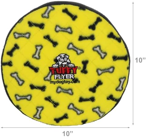 TUFFY® 2 Pack Ultimate Flyer Ultra Durable Plush Dog Toys