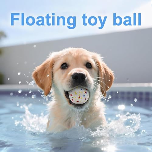 6 Pack ETPU Dog Balls, 2.2 Inch Chew-Resistant Refills for Automatic Ball Launchers, Stain-Proof Durable Fetch Balls, Perfect Replacement Balls for 2.2in Dog Launcher Toys