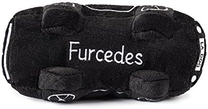 Haute Diggity Dog Furcedes Car Plush Dog Toy, Luxury Car Parody Chew Toys