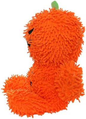 MIGHTY® 2 Pack Microfiber Medium Pumpkin Man Ultra Durable Plush Dog Toy