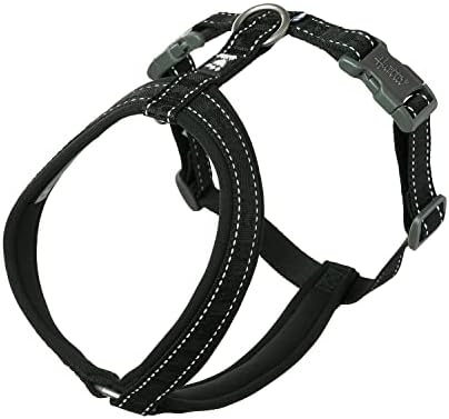 Hurtta Casual ECO Dog Y-Harness, Raven, 35-39 in