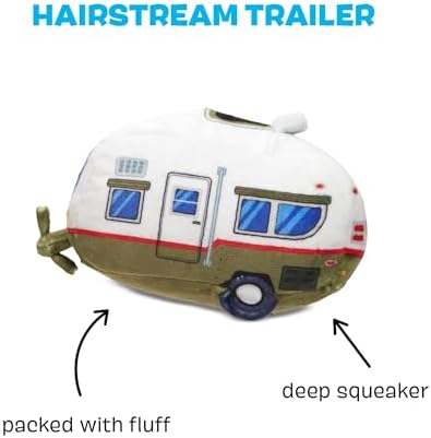 BarkBox Hairstream Trailer Dog Toy - Fun for Dogs