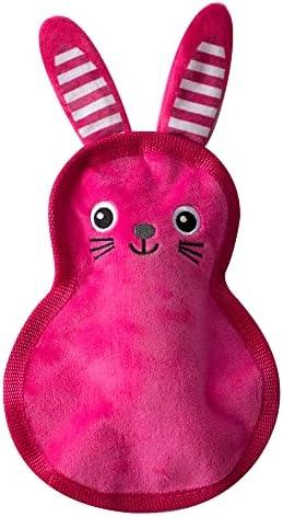 Fringe Studio Durable Plush Dog Toy, Miss Cottontail, Pet Shop Collection (729095)