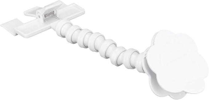 ZJchao , Dog Treat Camera Dog Treat Camera Dispenser PVC Flexible Pet Selfie with Flower Shaped Clip for Most Mobile Phones and Tablets (White)