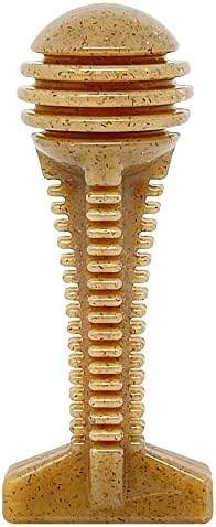 SodaPup Honey Bone Dental Tower – Durable Dog Chew Toy Made in USA from Non-Toxic, Pet Safe, Food Safe Nylon Material for Mental Stimulation, Clean Teeth, Fresh Breath, Problem Chewing, & More