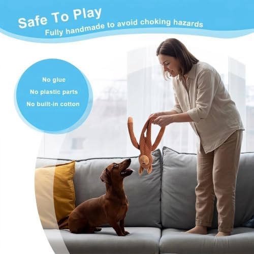 Dog Squeak Toys for Small, Medium, Large Dogs, Durable Chew Toy for Teething and Chewing, Tough Interactive Puppy Toy, 5-Pack, for Dogs