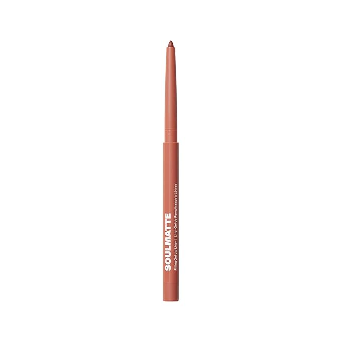 MORPHE Soulmatte Gel Lip Liner - Creamy Lip Pencil with a Matte Formula - Precision Contour Pencil with Sweet Almond & Tea Seed Oil for Long-Lasting Definition - Whipped (0.007 oz)