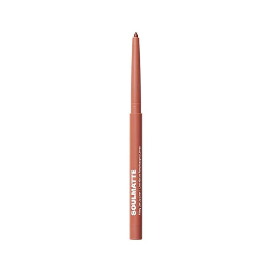 MORPHE Soulmatte Gel Lip Liner - Creamy Lip Pencil with a Matte Formula - Precision Contour Pencil with Sweet Almond & Tea Seed Oil for Long-Lasting Definition - Whipped (0.007 oz)