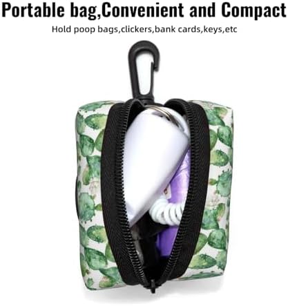 Cactus Plants A Print Dog Poop Bag Holder