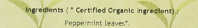 Davidson's Tea Bulk, Organic Peppermint Leaves, 16-Ounce Bag