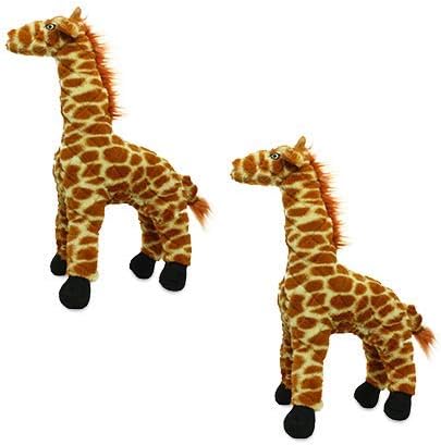 MIGHTY Tuffy 2 Pack Giraffe Dog Toys