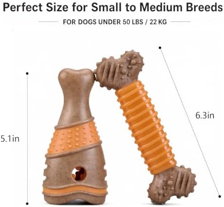 Dog Puzzle Chew Toy Durable Interactive Nylon Toys