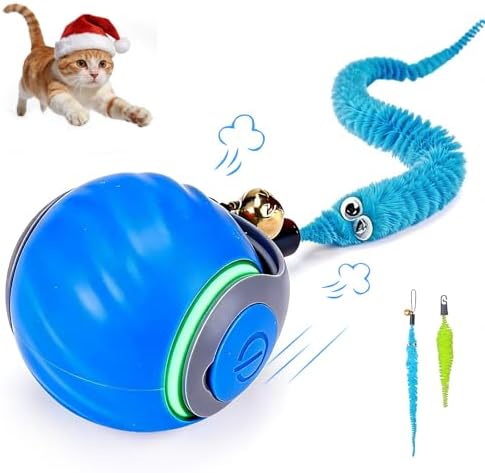 Smart Cat Toy Ball, Automatic Rolling Interactive Cat Toys