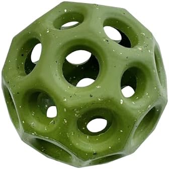 Max Fusion Helix Dog Toy, Medium, Green, Made with Nike Grind