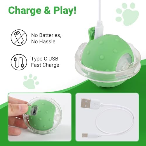 Cat Toys for Indoor Cats, Interactive Cat Toy for Adult Cats