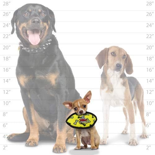 TUFFY® 2 Pack Gear Ring and Odd Ball Small Ultra Durable Plush Dog Toys