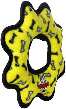 TUFFY® Ultimate Gear Ring Ultra Durable Plush Dog Toy