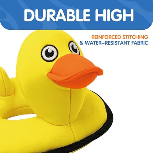 Floating Duck Dog Toy, Squeaky Water Pool Toy for Small Medium Dogs