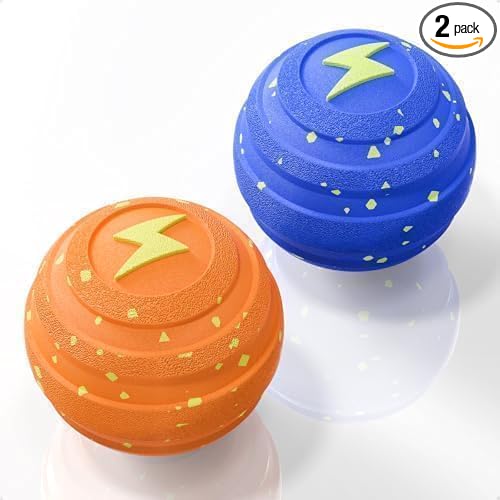 Interactive Dog Toys Automatic Dog Ball for Small & Large Dogs 2 Pack