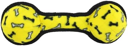 TUFFY® Ultimate 2 Ball Tug Ultra Durable Plush Dog Toy