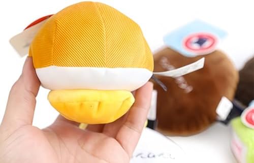 Dog Plush Squeaky Toy – Super Big Egg Shape, Interactive Training & Chew Toy for Small, Medium & Large Dogs, Teeth Cleaning & Boredom Relief (Super Jumbo Egg)
