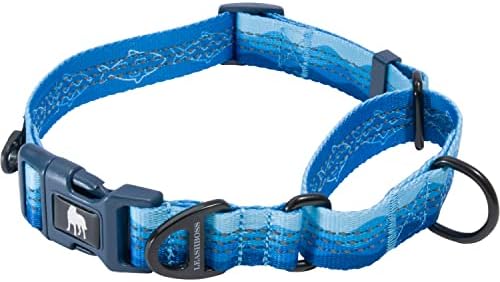Leash Boss Martingale Collar for Dogs | Reflective Nylon Dog Collar for Large Dogs, Medium and Small Dogs | No Pull Pet Training Collar | Quick Release Buckle, Adjustable Pet Collar