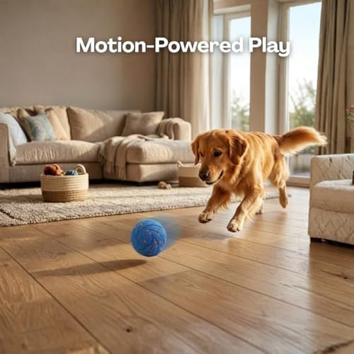 X11PAWS Wicked Ball AIR, Automatic Interactive Dog Toy, USB Rechargeable