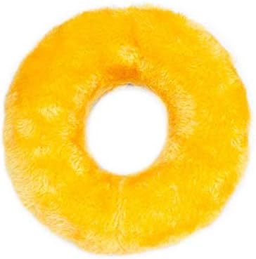 ZippyPaws Donutz No Stuffing Dog Toys to Keep Them Busy - Blueberry Donut