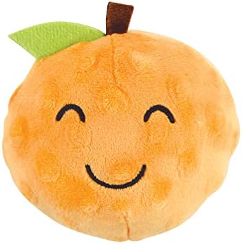 Luvable Friends Unisex Baby Squeaky Plush Dog Toy With Rope