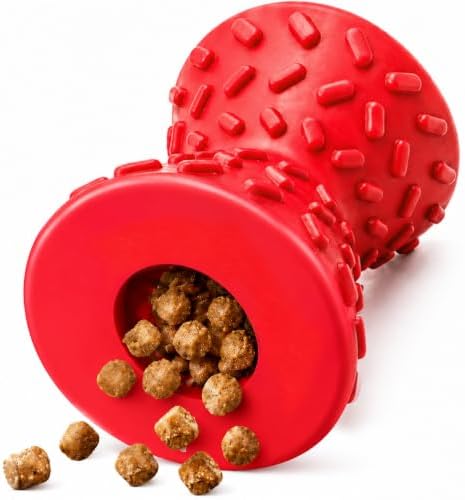 Treat Dispensing Dog Toy, Puzzle Toy for Small & Medium Dogs, Slow Feeder