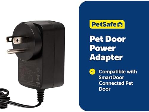 PetSafe SmartDoor Connected Pet Door Power Adaptor, 6 ft Corded 12-VDC