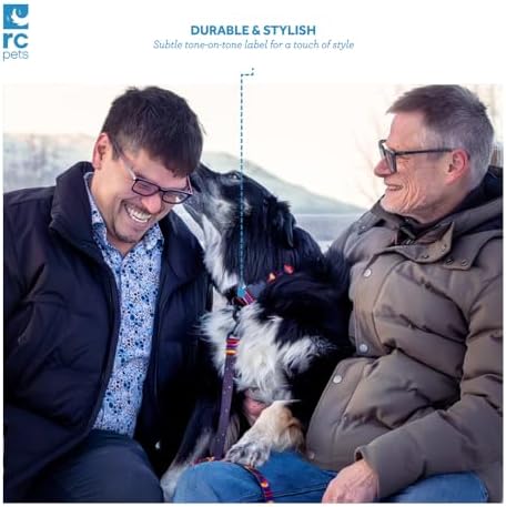 RC Pets Eco Clip Collar | Adjustable, Durable, Earth-Friendly | Medium, 1-Inch, Wildflowers