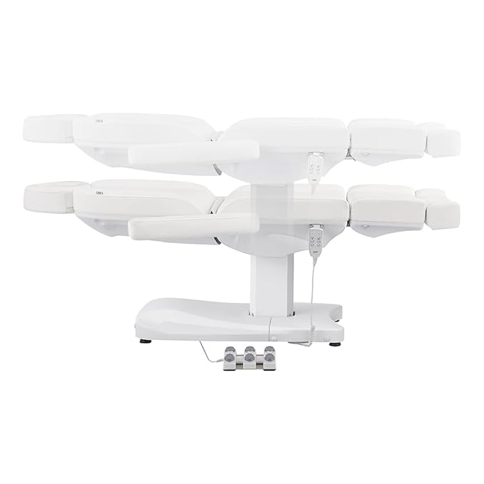 Dir Full Electrical Medical Aesthetic Chair Facial Beauty Bed Podiatry Doctors Office Chair with 3 Motors Ink