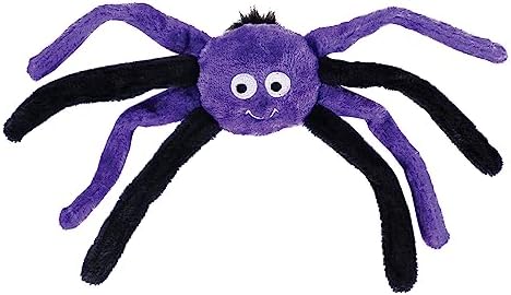 ZippyPaws Spiderz - Small Purple Plush Dog Toy