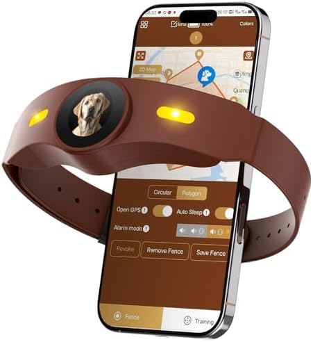 GPS Dog Collar Fence System No Subscription Wireless Dog Fence
