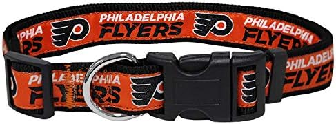 Pets First NHL Collar for Dogs & Cats. Adjustable, Cute, & Stylish! The Ultimate Hockey Fan Collar!