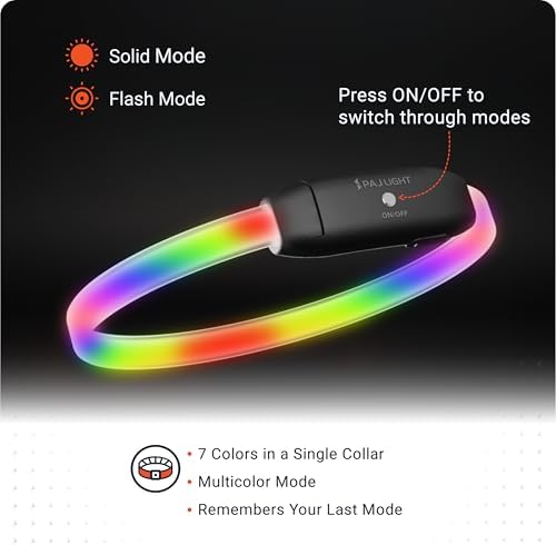 4G Dog GPS Tracker with Real-Time Location, Runaway Alerts, Activity Monitoring App, Waterproof Design & Rechargeable LED Dog Collar with 7 Color Modes, 27-Month Subscription Included – Grey Bundle