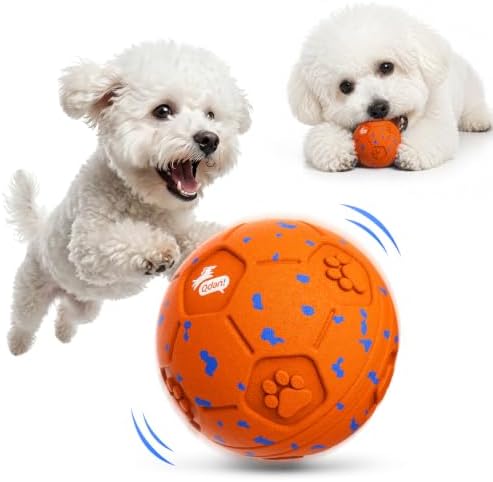 QDAN Interactive Dog Toys, Automatic Moving Dog Balls with 3 Modes, 2.7Inch