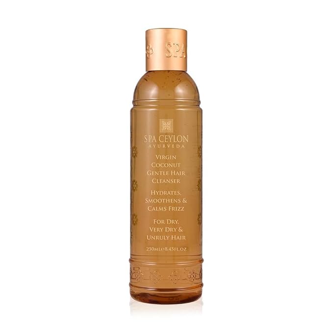 SPA CEYLON Virgin Coconut Gentle Hair Cleanser | Sulfate-Free Shampoo | Gentle Shampoo | For All Hair Types | Daily Use