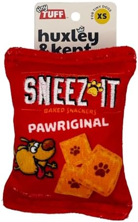 Huxley & Kent Tiny Tuff Plush Dog Toy, Sneez-It