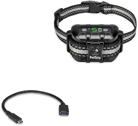 BoxWave Cable Compatible with PetSpy Smart Dog Bark Control Collar - USB Expansion Adapter, Add USB Connected Hardware to Your Phone