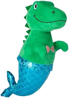 Fringe Studio Plush Dog Toy, Mer-Rex, Pet Shop Collection (314291)