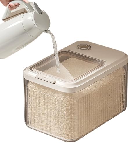 Secure Pet Storage, Dog Food Dispenser, Container with Portion Control Feature, Transparent Container for Home Kitchen Use, Pet Storage with Design Treat Containers for Dogs and Rabbits