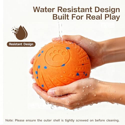 Interactive Dog Ball, Smart Interactive Dog Toys for Medium and Large Dogs