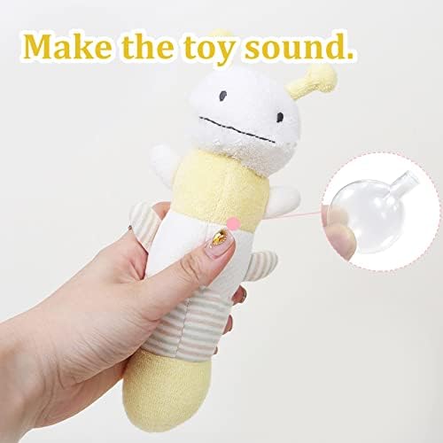 WishLotus Replacement Squeakers for Dog Toys, 45mm Toy Noise Maker Plush Toy Repair Reed Insert Airbag Replacement for Dog Cat Toy Repair Round(Large 10pcs)