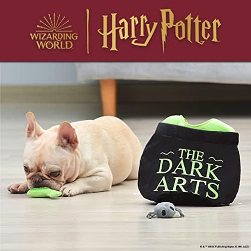 Harry Potter Dark Arts Potion Burrow Dog Toy, 10 Inch
