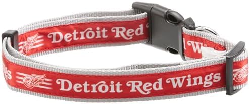 Pets First NHL Collar for Dogs & Cats. Adjustable, Cute, & Stylish! The Ultimate Hockey Fan Collar!