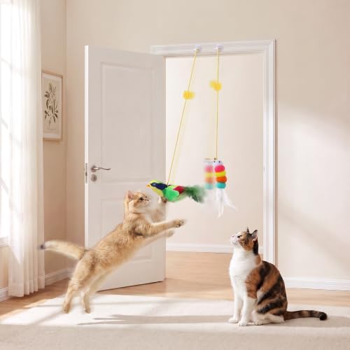 35 Pcs Interactive Cat Toys for Indoor Cats, S-Shaped Kitten Play Tube Toy